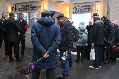 В Москве началось прощание с актером и режиссером Шиловским