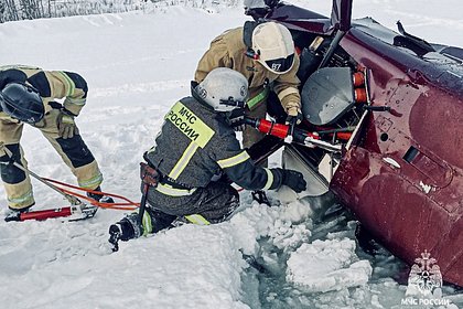 Стали известны личности погибших при крушении частного вертолета в Пермском крае