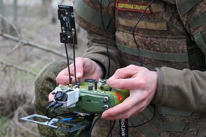 Полковник рассказал о доставке горючего беспилотниками