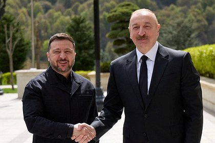 Зеленский встретился с Алиевым в Азербайджане