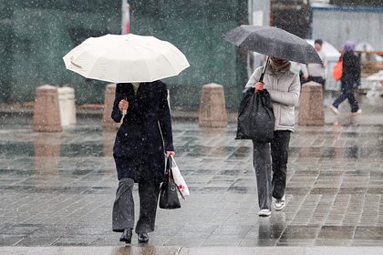 В Москве три дня перед майскими праздниками будет идти снег