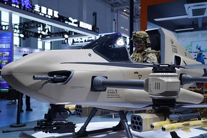 В Китае разработали пилотируемый квадрокоптер с ракетами ZR-300