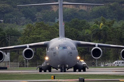 Во Внуково прилетел самолет ВВС США