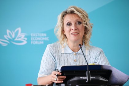Захарова назвала бредом заявление Зеленского об истории Украины